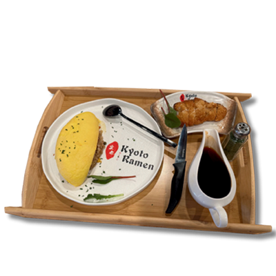 Pork Tonkatsu Omurice